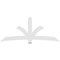 Ekena Millwork Davenport Architectural Grade PVC Gable Bracket, 96"W x 40"H x 2"D x 6"F, 10/12 Pitch GBP096X40X0206DAV00 - alternate 2